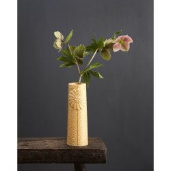 Dottir - Vase Pipanella Waves Medium - Curry