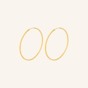 Pernille Corydon - reringe Orbit Hoops - Forgyldt