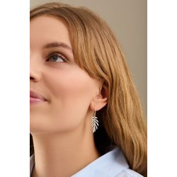 Pernille Corydon - �reringe Fern Leaf Earhooks - Guld