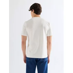 Wrangler - T-Shirt - Embrodery Tee - Worn White