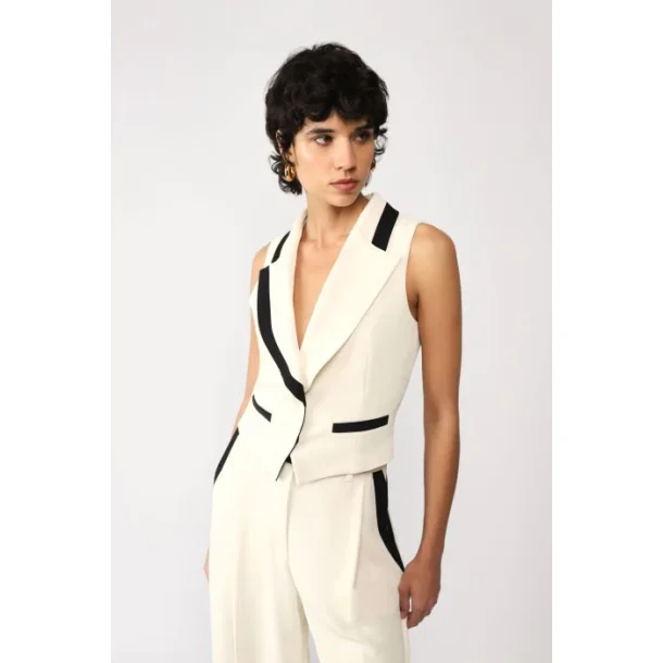 Imperial - Vest Avorio Two-tone LB56FGN - Creme
