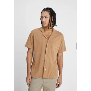 Resterds - Skjorte Resort Shirt Terry - Light Brown