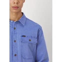 Lee - Workwear Overshirt - Surf Blue