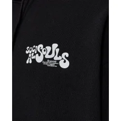 Rester�ds - Hoodie Jay Chest Print - Black