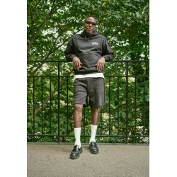 Rester�ds - Hoodie Jay Chest Print - Black