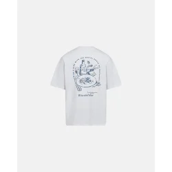 Rester�ds - T-Shirt - Tas Wine Print - White