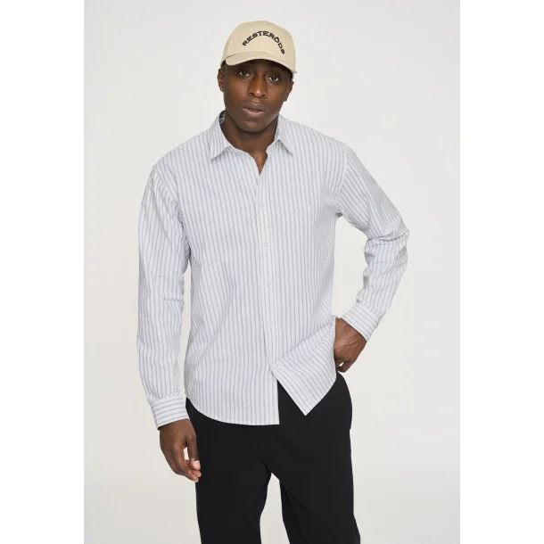 Rester�ds - Skjorte Davis Shirt - White With Stripes