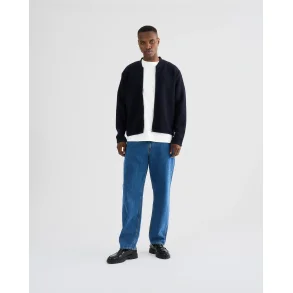Rester�ds - Boiled Wool Jacket Luke - Navy
