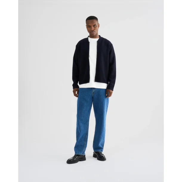 Rester�ds - Boiled Wool Jacket Luke - Navy
