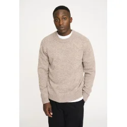 Resterds - Sweater - Lean Knitt Pullover - Sand
