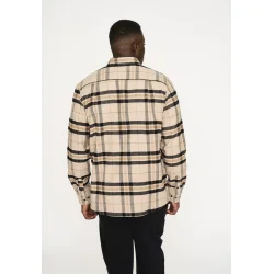Resterds - Skjoter - Woody Shirt - Sand Sort