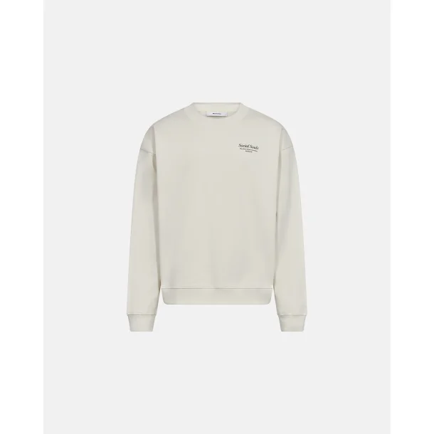 Rester�ds - Sweatshirt Drake Chest Print Crew - Off White