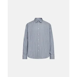 Rester�ds - Skjorte - Davis Shirt - Blue With Stripes