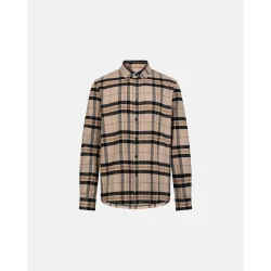 Resterds - Skjoter - Woody Shirt - Sand Sort