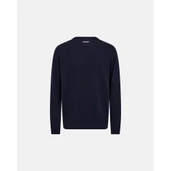Resterds - Sweater Lean Knitt Pullover - Navy