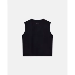  Rester�ds - Boiled Wool Vest Kian - Navy