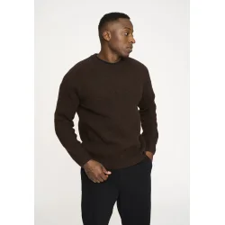 Resterds - Sweater - Michael Knitt Pullover - Brown