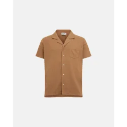Resterds - Skjorte Resort Shirt Terry - Light Brown