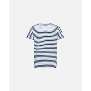 Resterds - Bambus T-Shirt - Hvid/Navy