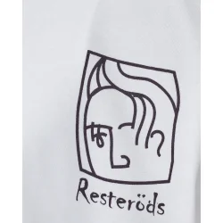 Resterds - T-Shirt - Dev Oversized Print Tee - Hvid