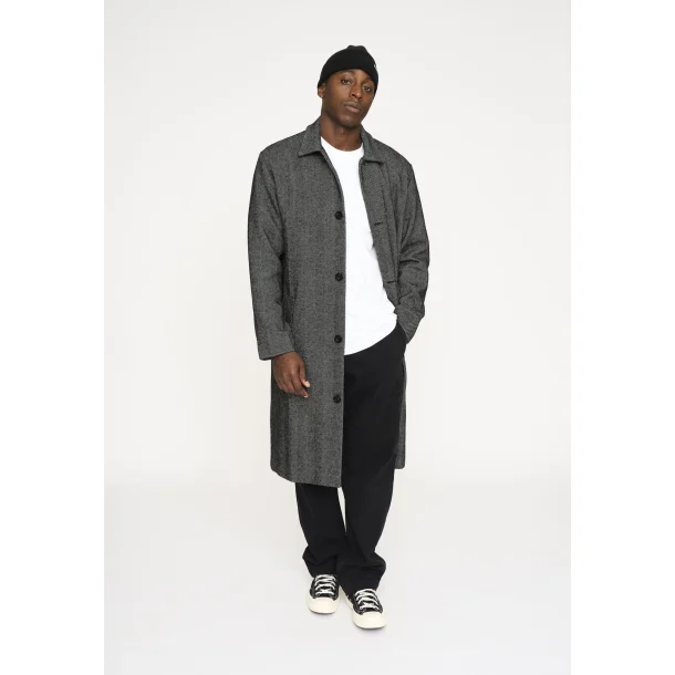 Resterds - Frakke - Harrison Wool Coat - Sort 