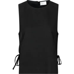 Neo Noir - Top Svetlana Linen - Black