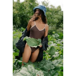 Beck S�ndergaard - Bea Swimsuit - Hot Fudge Brown