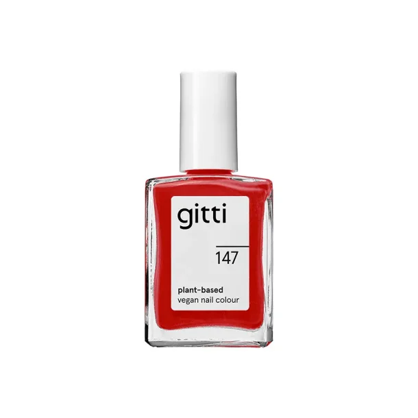 Gitti - Neglelak 147 - Real Red, 15 ml