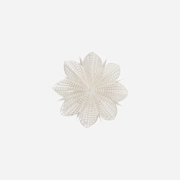 House Doctor - Papirsophng Stjerne Gint 30 cm - Hvid