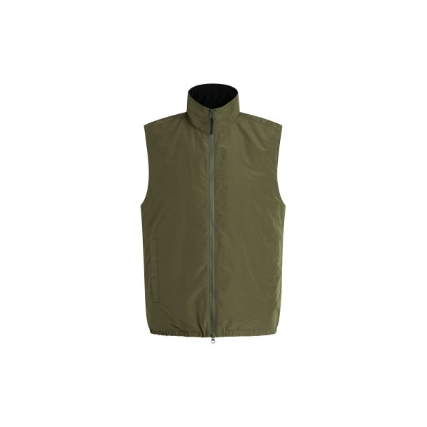 Mads Nrgaard - Wind Ripstop Gomma Vest - Grape leaf