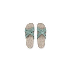  Shangies - Sandal - Green Stripes
