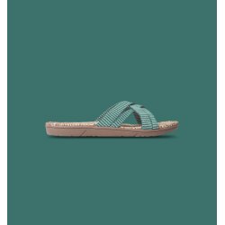  Shangies - Sandal - Green Stripes
