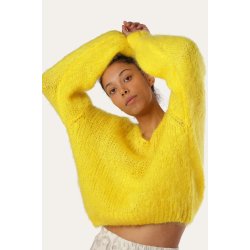 AmericanDreams - Milana Mohair Knit - Gul