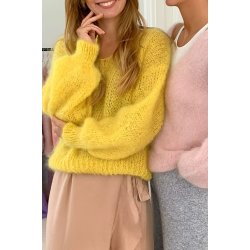 AmericanDreams - Milana Mohair Knit - Gul