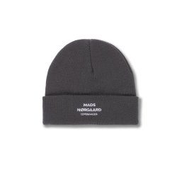 Mads Nrgaard - Hue Isak Ambas Logo Beanie - Beluga