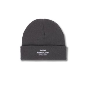 Mads Nrgaard - Hue Isak Ambas Logo Beanie - Beluga