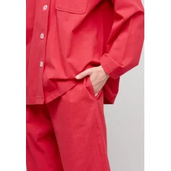 Moshi Moshi Mind - Jakke Higher Shirt Crepe - Cranberry
