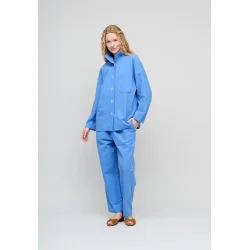 Moshi Moshi Mind - Bukser Lower Pants Crepe - Heaven Blue