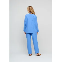 Moshi Moshi Mind - Bukser Lower Pants Crepe - Heaven Blue