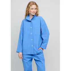 Moshi Moshi Mind - Jakke Higher Shirt Crepe - Heaven Blue