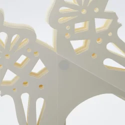 House Doctor - Papirstjerner Lehlo - White