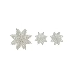 House Doctor - Papirstjerner Lehlo - White