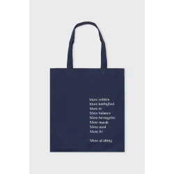 Moshi Moshi Mind - Tote Bag Hverdagslinier - Navy Blue