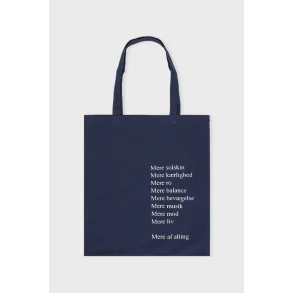 Moshi Moshi Mind - Tote Bag Hverdagslinier - Navy Blue