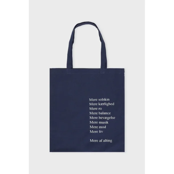 Moshi Moshi Mind - Tote Bag Hverdagslinier - Navy Blue