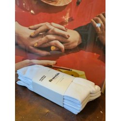 Resterds - Bambus Sokker - 5 pk -Hvid 40-45