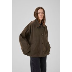 My Essential Wardrobe - Jakke Lyon Short Jacket - Major Brown