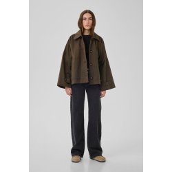 My Essential Wardrobe - Jakke Lyon Short Jacket - Major Brown