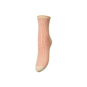 Becks�ndergaard - Str�mper Dina Small Dots - Red Love