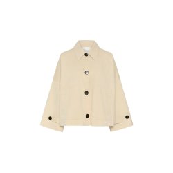 My Essential Wardrobe - Jakke Lyon Short Jacket - Brown Rice